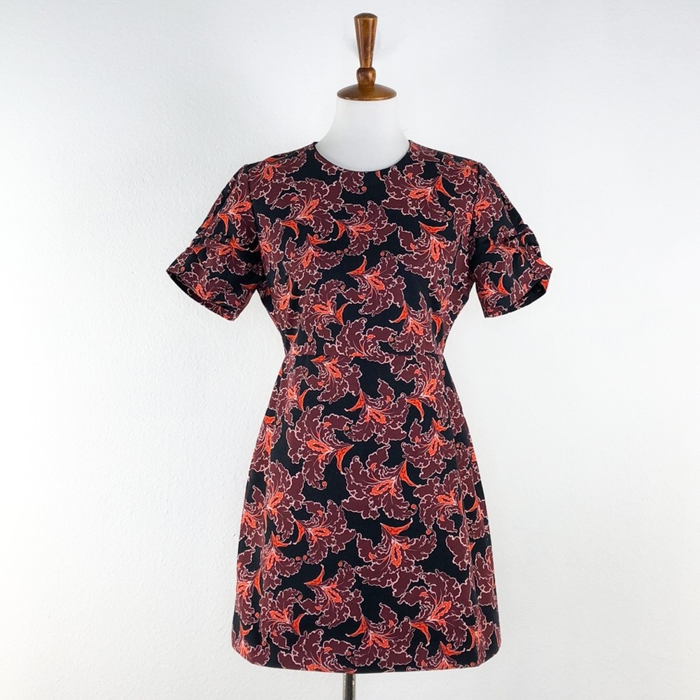 オールインワン・サロペット Msgm Panelled All-Over Print Dresses MSGM Abito Floral One-shoulder Midi Dress (Dresses) IFCHIC.COM