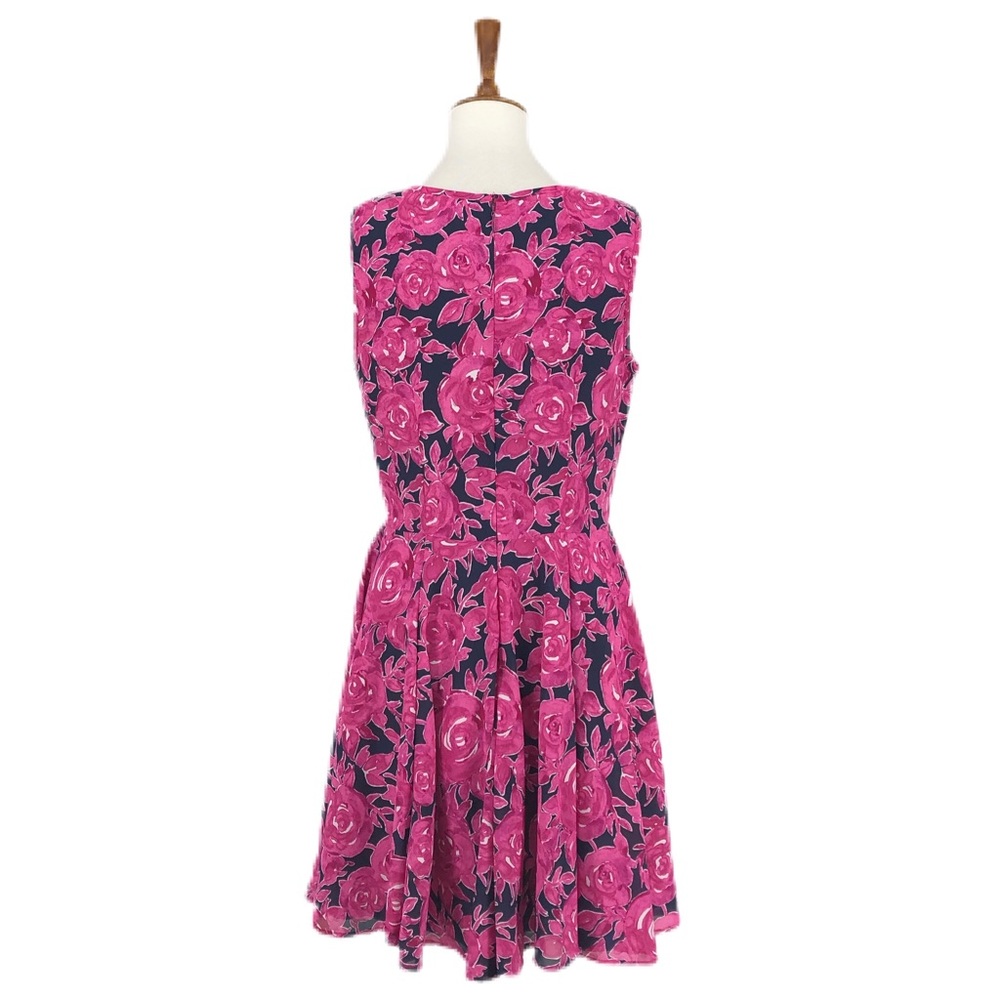 Rosé Muse rose print flare dress rose print flare dress – BUNNY APARTMENT