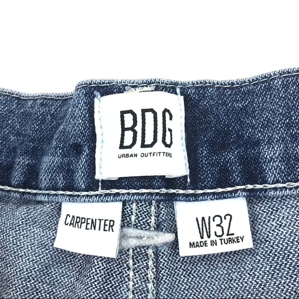 【BAON】[unisex] Pigment Banding Carpender Bermuda Denim P Edikted Carpenter Denim Bermuda Shorts | PacSun